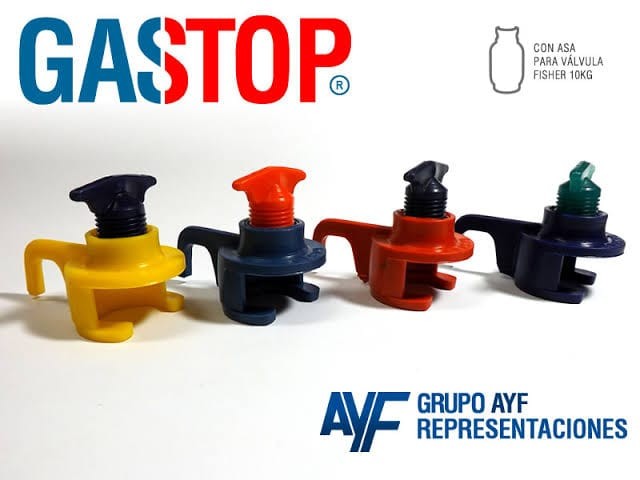 Gastop con asa para válvula Fisher de 10 kg