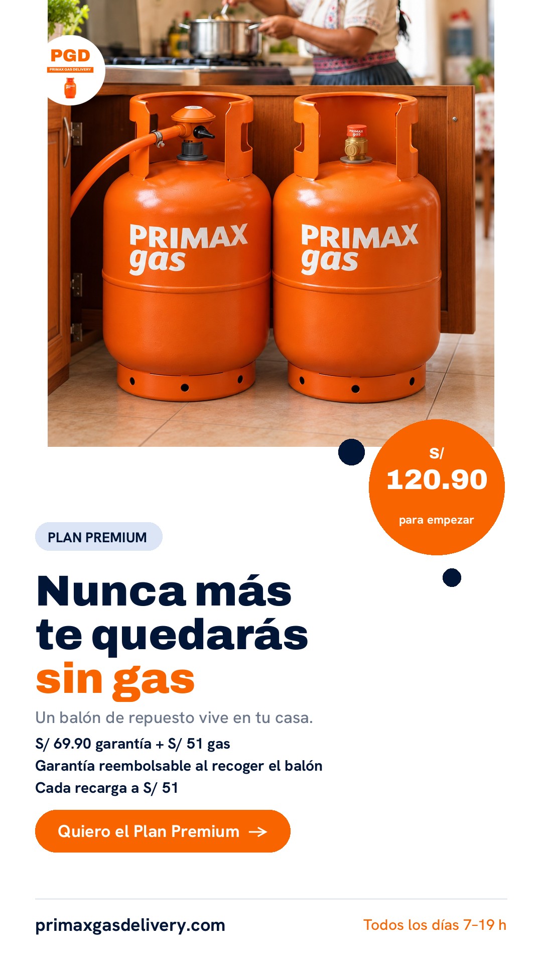 Volante de Plan Premium